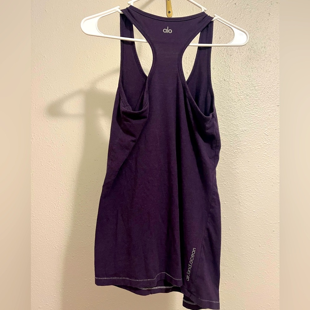 Purple ALO Athletic Tank